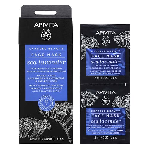 Apivita Express Beauty Mask with Sea Lavender
