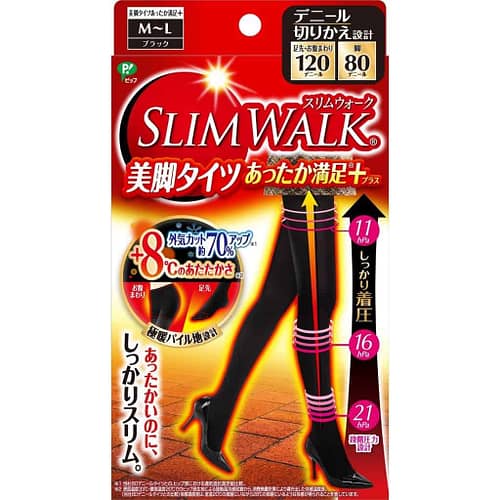 Slim Walk Warm Processing Tight Waist