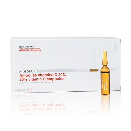 mesoestetic xprof 020 vitamin c ampoules